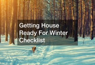 Getting House Ready For Winter Checklist