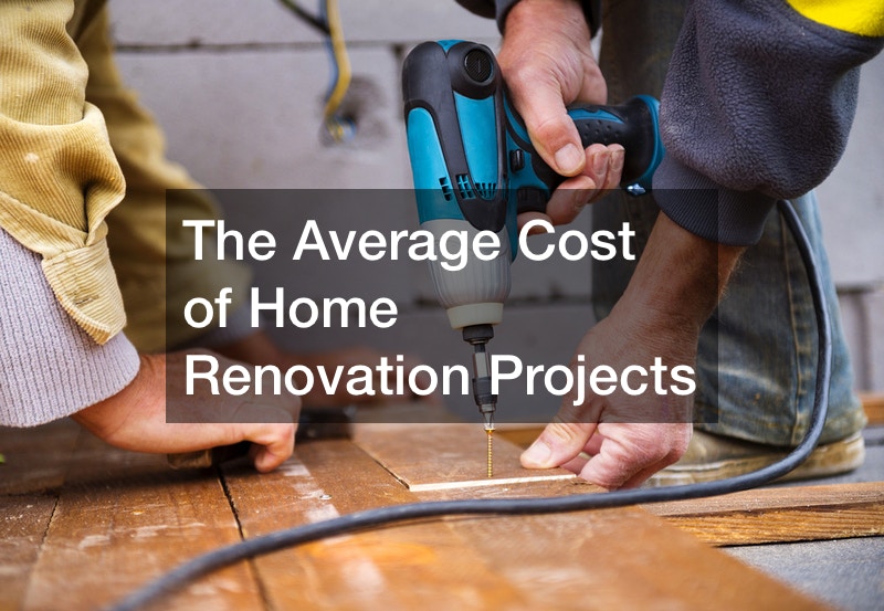 Average Cost of Home Renovation Projects